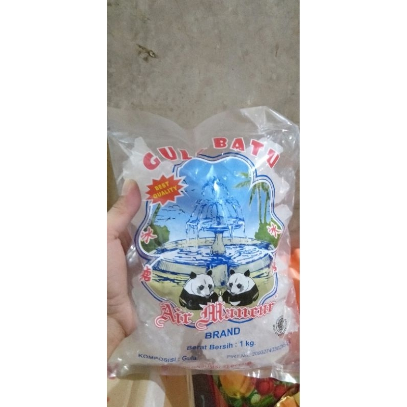 

gula batu air mancur Cristal 1000grm