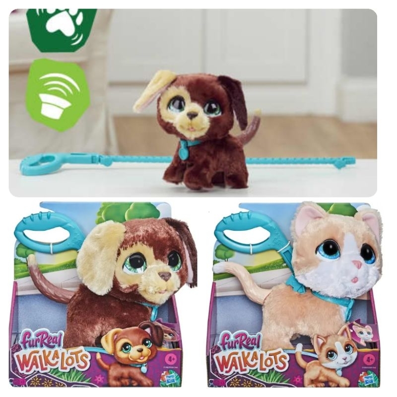 FURREAL WALKALOTS MAINAN DOG AND CAT BERJALAN
