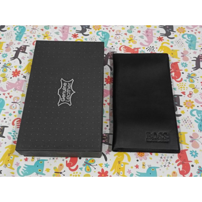 Dompet Kulit Lipat Pria / Wanita panjang + Besar