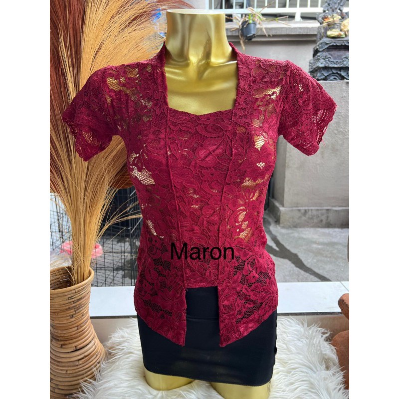 Murah Kebaya Bali Brokat Strait Sofia/Kebaya Brokat Strait/Kebaya Sofia/Kebaya Brokat Bali Lengan