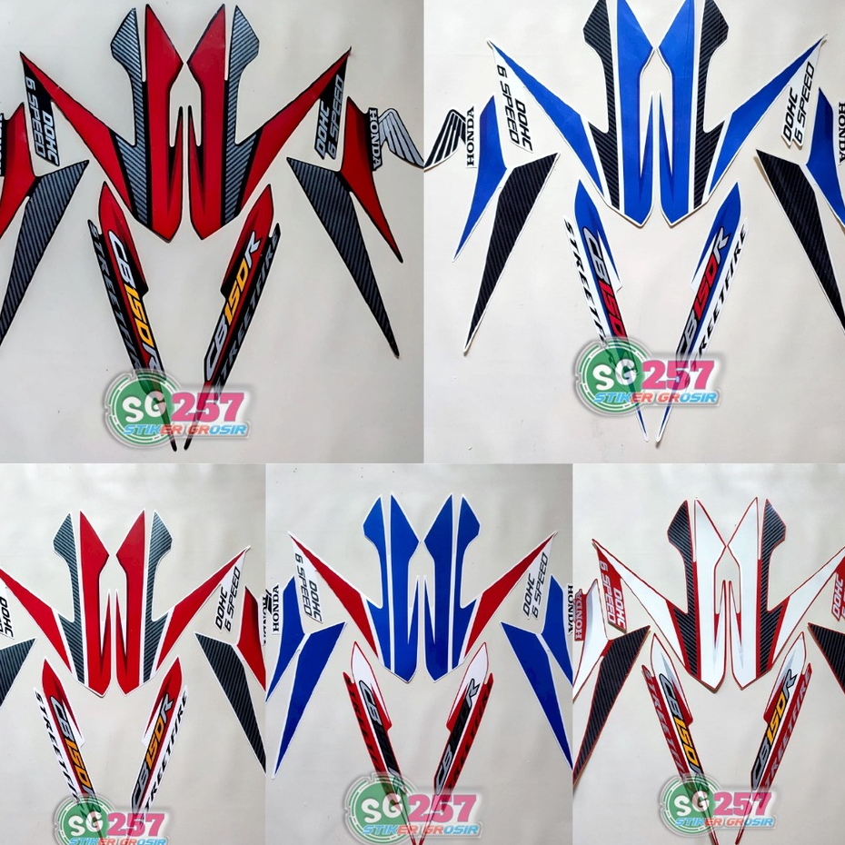 STRIPING STIKER LIS BODY MOTOR HONDA CB150R CB150 R CB 150 R 2014