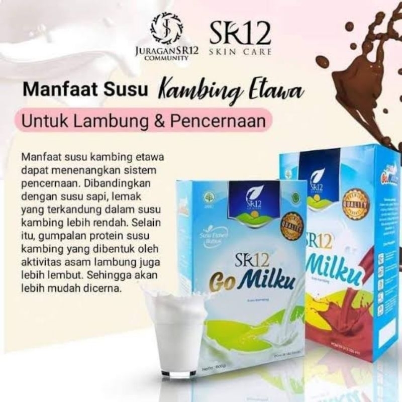 

Go Milku Sr12 Susu Kambing Etawa Bubuk Premium Halal Bpom | Gomilku Sr12 Susu Kambing Terlaris