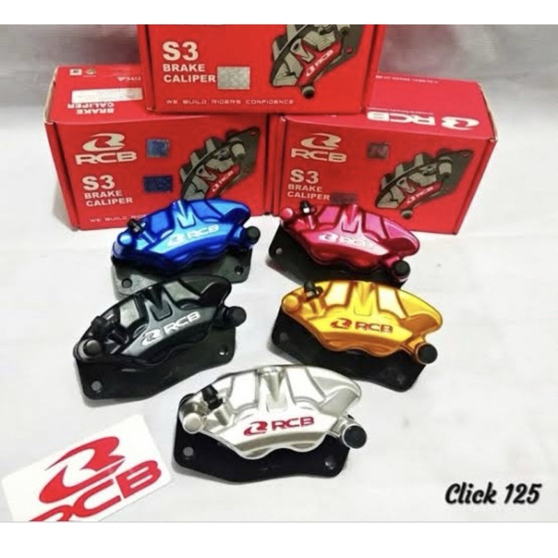 KALIPER RCB PALA BABI RCB TYPE S3 UNIVERSAL KANAN KIRI ALL MOTOR