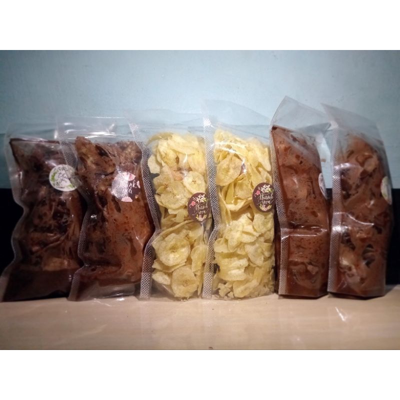 

KERIPIK PISANG COKLAT LUMER / ORIGINAL by BANANA'LAA