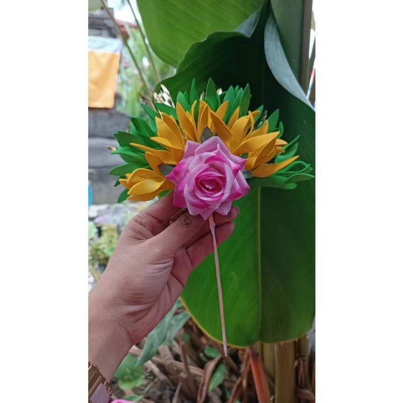 Cucuk Tari Pendet Bali Hiasan Rambut Rejang