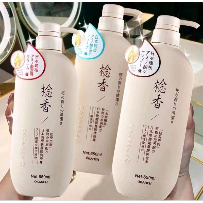 Shampo Sakura Jepang Shampoo, Conditioner