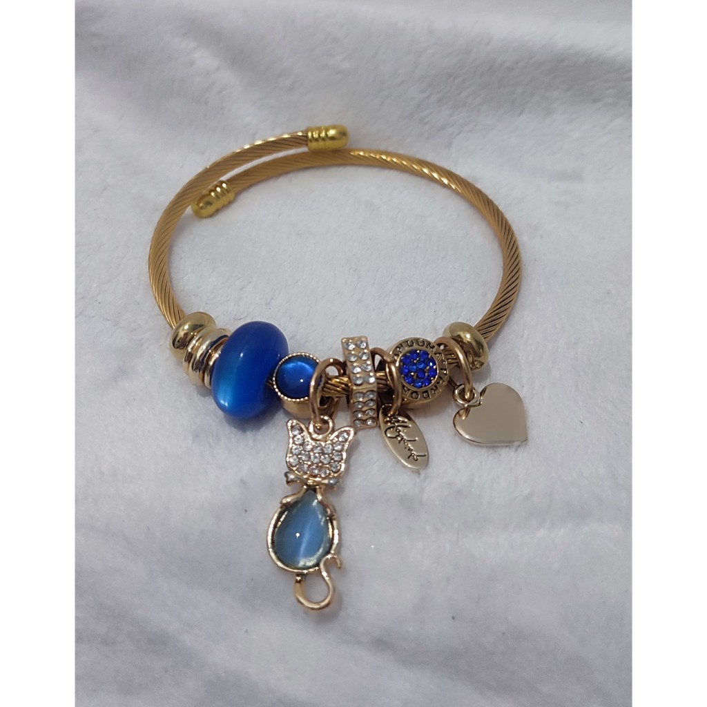 Gelang Pandora/bracelet/Gelang Cantik/Gelang Unik/Bracelet Gold/bahan Stainless Steel