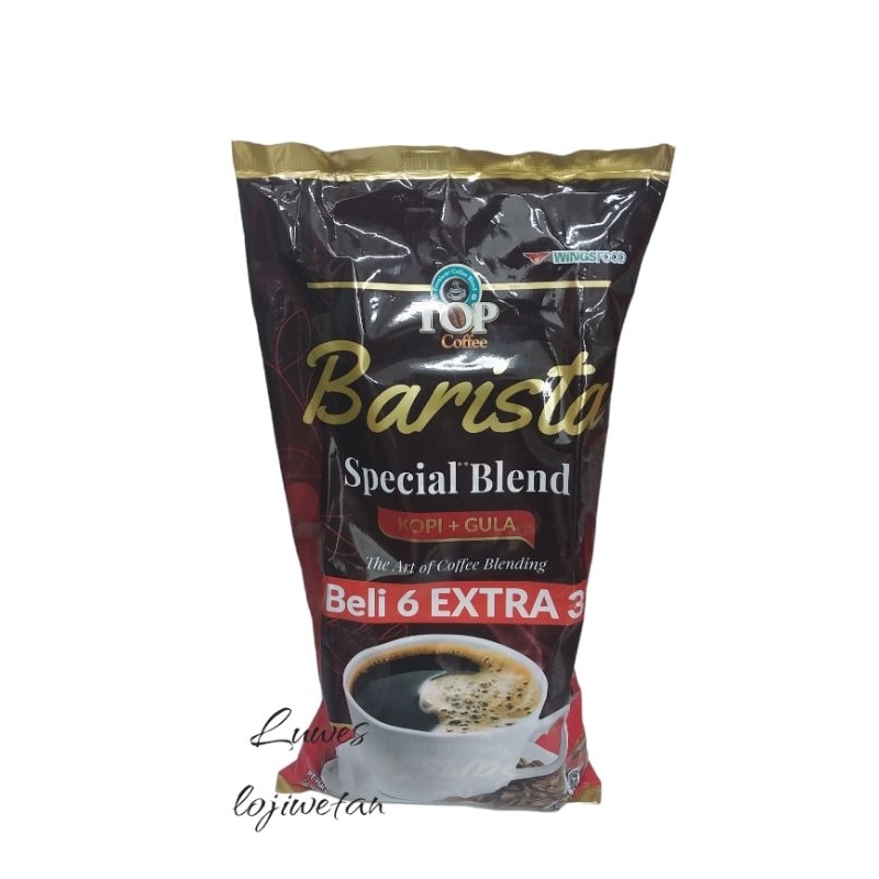 

Top Coffee Barista Special Blend Kopi+Gula 225 gram(6+3 sachet@25gram)