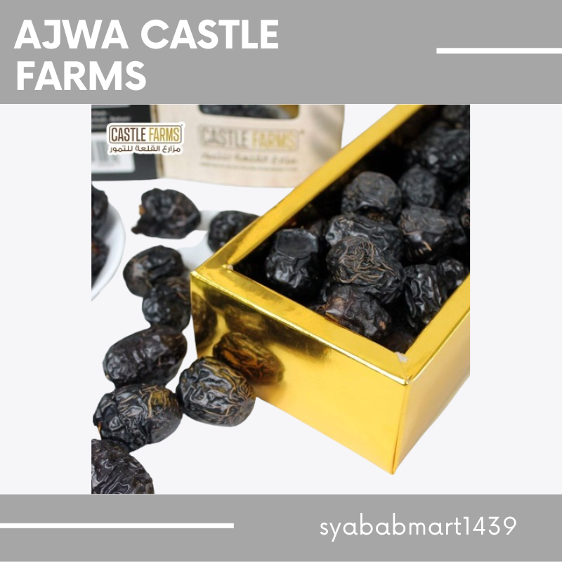 

Kurma Ajwa Aliyah 500 Gram Castle Farms Organik / Kurma Nabi Asli Madinah