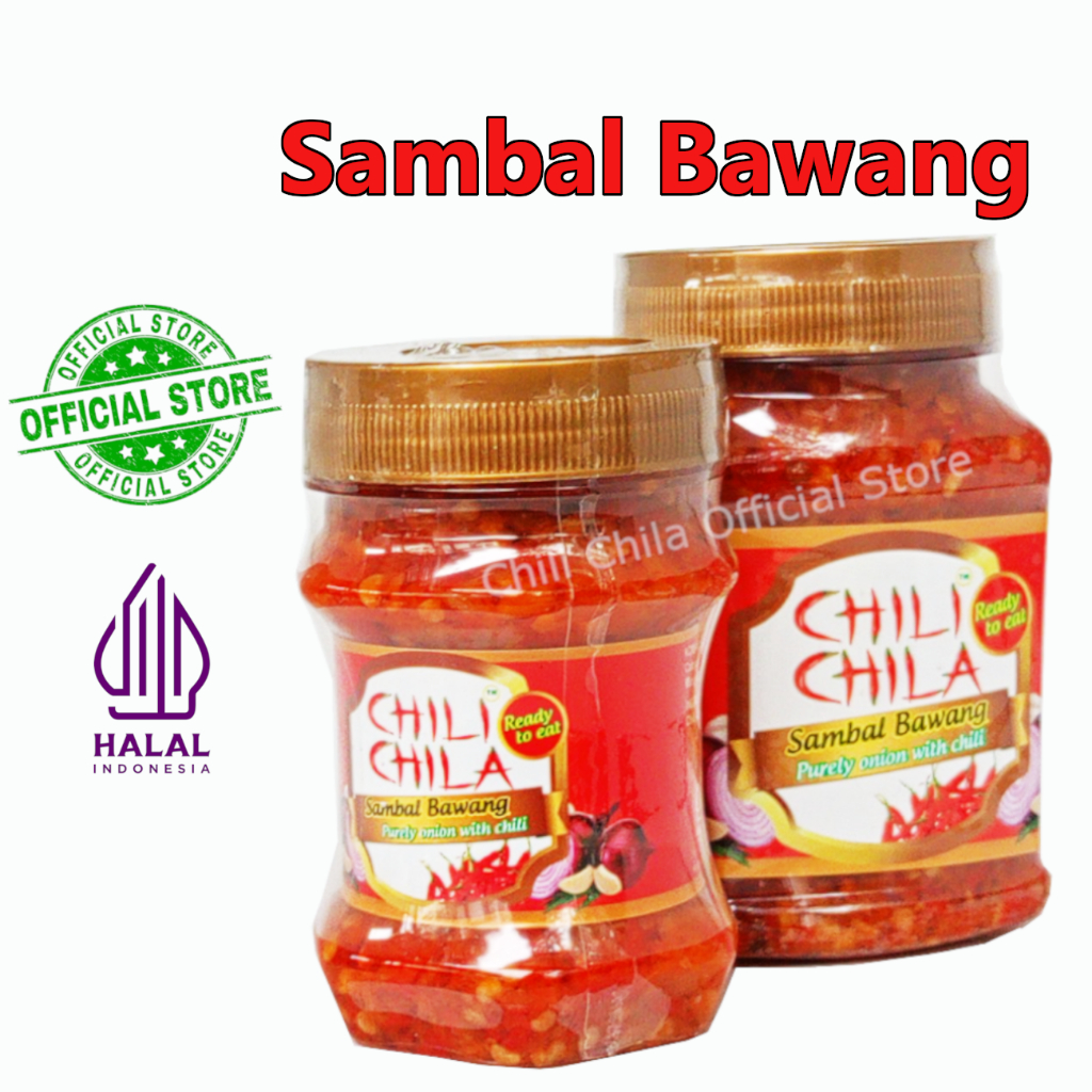 

Chili Chila Sambal Bawang Halal 140 gr & 210 gr