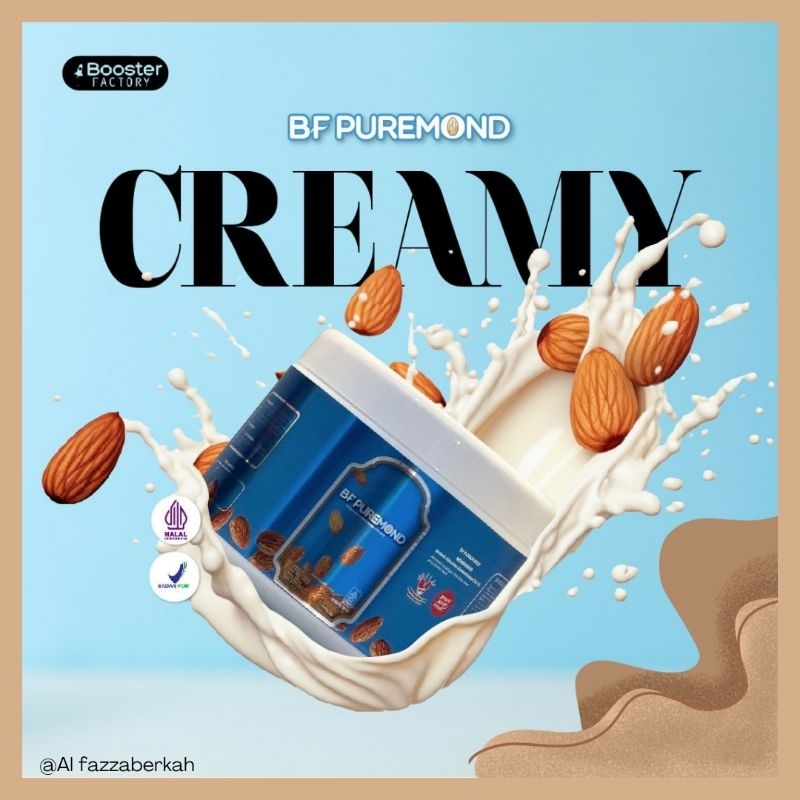 

Susu Almond Bubuk Murni Tanpa Kreamer | Bf Puremond | By Ummu Balqis