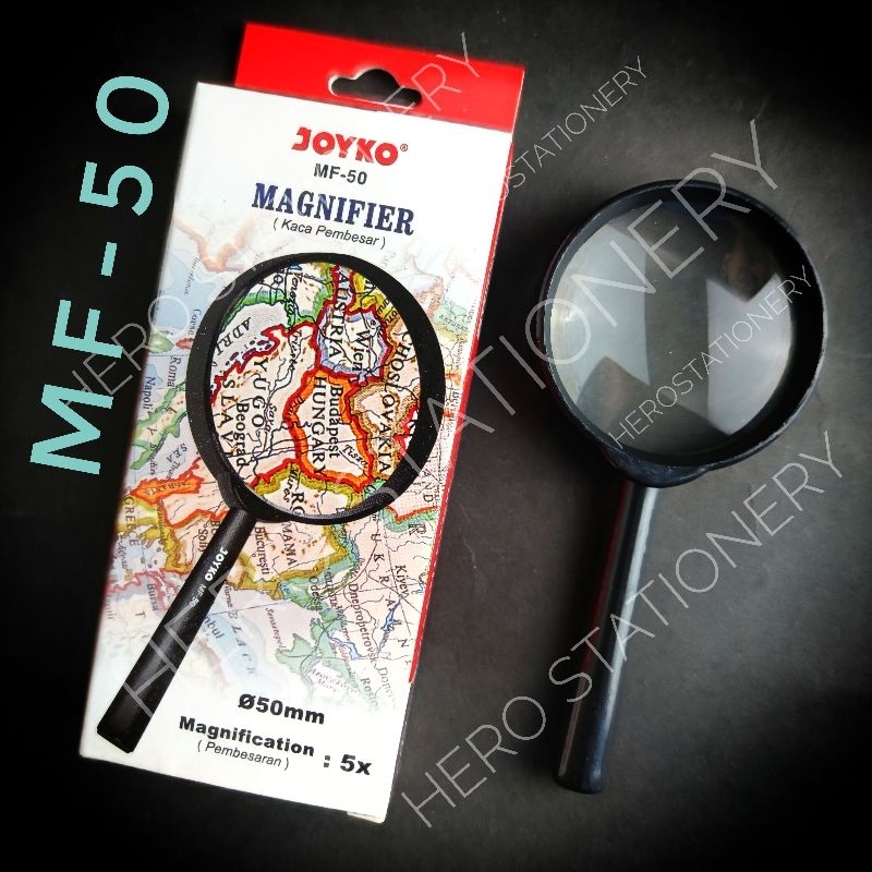 

Kaca pembesar lensa loupe magnifier joyart 50 mm 5x MF-50