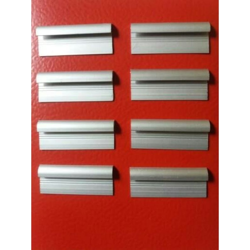 list jepit alumunium / capping alumunium untuk vinyl