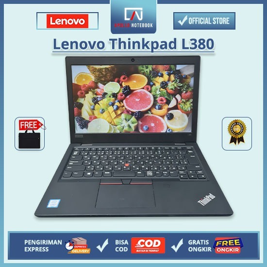 Laptop Lenovo Thinkpad L380 / L390 Core i3/i5 | Second Mulus Bergaransi