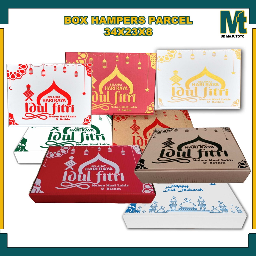 

Box Hampers 34x23x8 cm Parcel Lebaran / box hampers idul fitri / Bucket 1kg