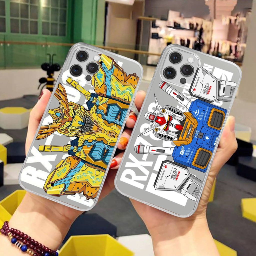 Case MOTIF GUNDAM REALME 3 REALME 5 REALME 3 PRO REALME 8 5G REALME 8i REALME C1 C11 C2 C17 C20 C21Y