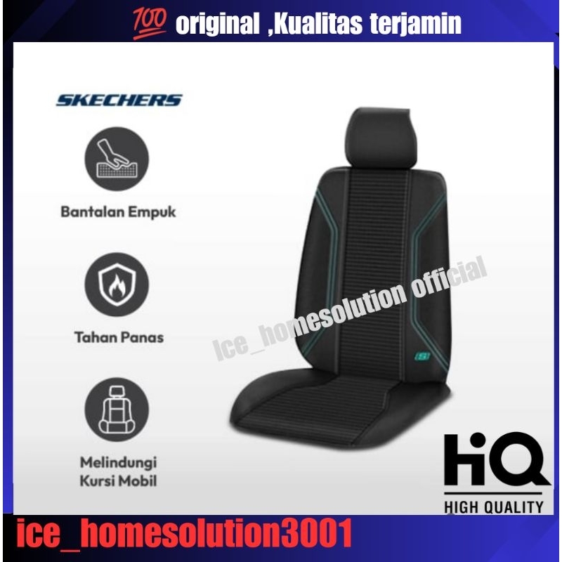 Skechers Bantal Alas Duduk Mobil Air Cooled/alas duduk mobil/bantal alas duduk kursi mobil