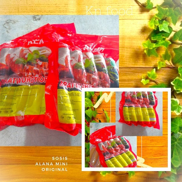 

Sosis Bakar Alana Sapi SAPI MINI Bratwurst - 500 gr