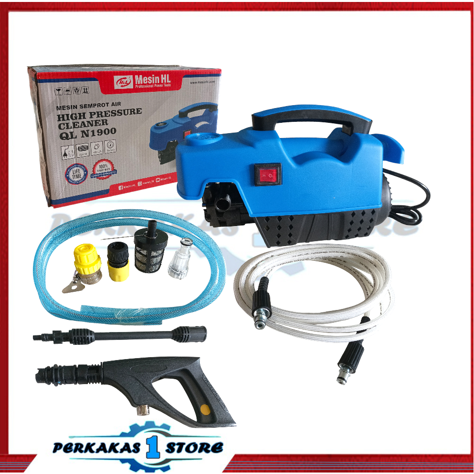 H&L QL-1900  High Pressure Washer mesin cuci mobil tekanan tinggi Alat Cuci Mobil cuci Alat steam cu