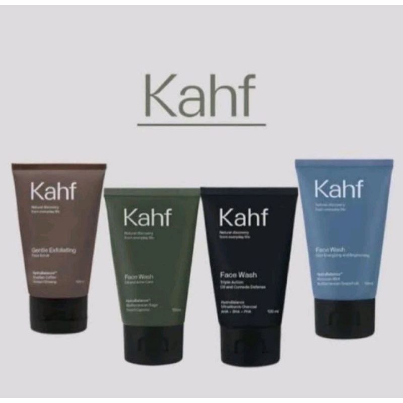 Kahf face wash & Kahf face scrub 100ml
