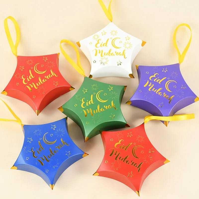 

Kotak Souvenir Idul Fitri Box Hampers Permen Coklat Gift Box Lebaran