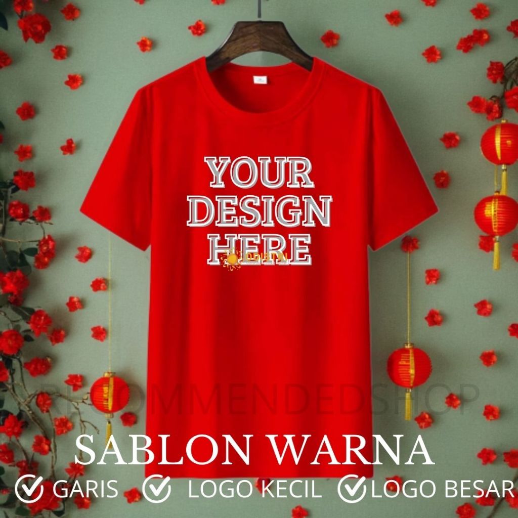 SABLON COSTUM DTF SATUAN BISA CETAK FOTO - KAOS COSTUM IMLEK COUPLE VALENTINE COSTUM PARTAI COTTON C