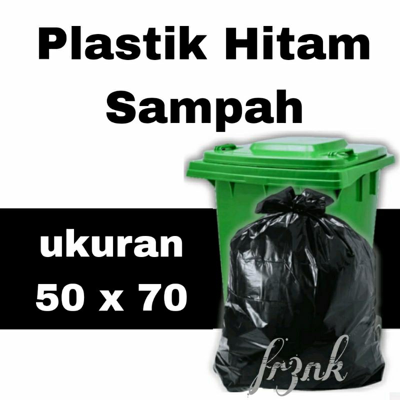 Plastik Hitam Sampah 50 x 70