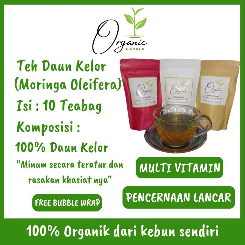 

Teh Daun Kelor (Moringa Oleifera) MULTIVITAMIN ALAMI 100% ORGANIK