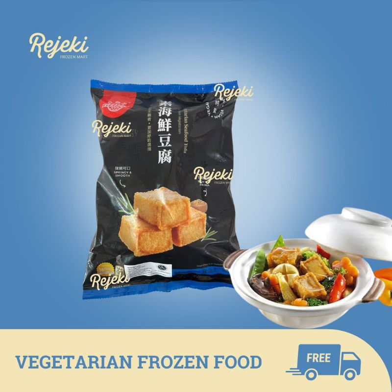 

Everbest Seafood Tofu Vegetarian 500gr - Kiara Bali