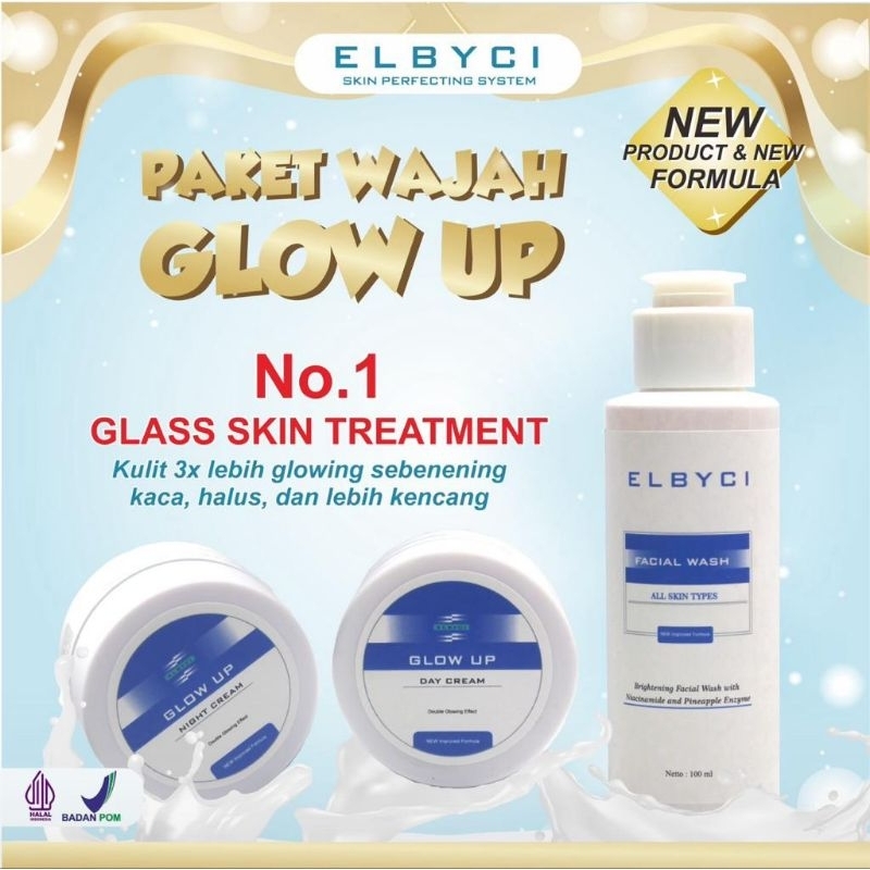ELBYCI PAKET GLOW UP (New Formula Paket Glowing)