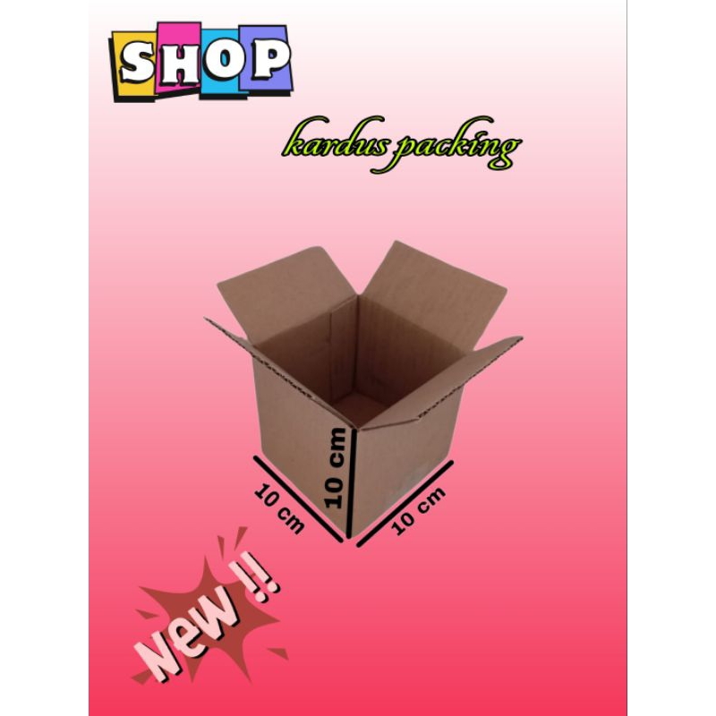 

kardus polos UK 10x10x10 kardus packing kardus besar kardus Kecil