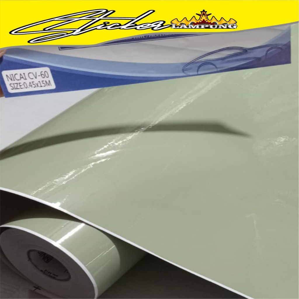 Stiker Skotlite Warna Racing Cream Stiker merk Nicai Stiker Keren Dan Termurah