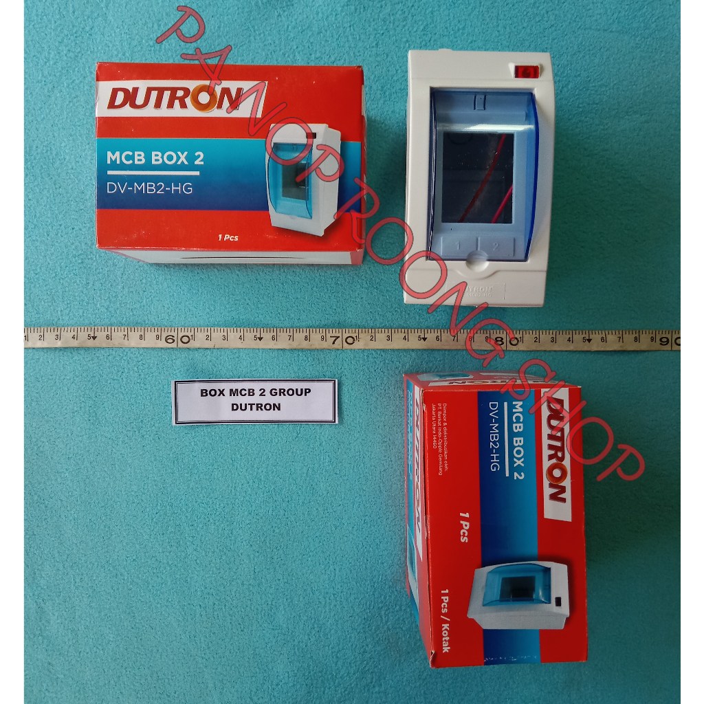 BOX MCB 2 GROUP DUTRON