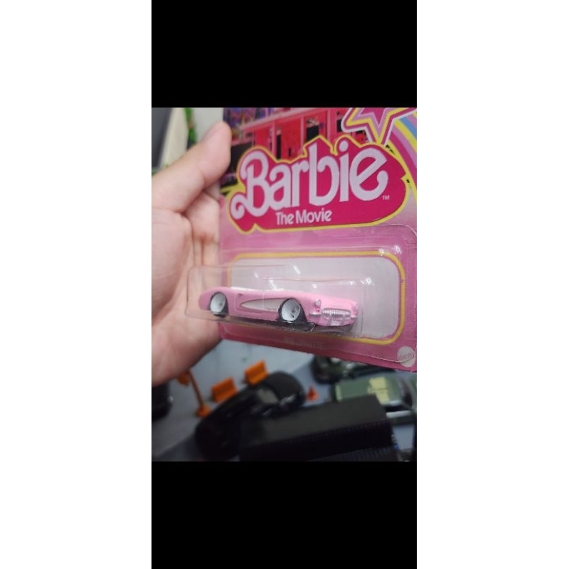 HOTWHEELS CORVETTE BARBIE THE MOVIE PINK CUSTOM FITMENT "NEMPEL TANAH"