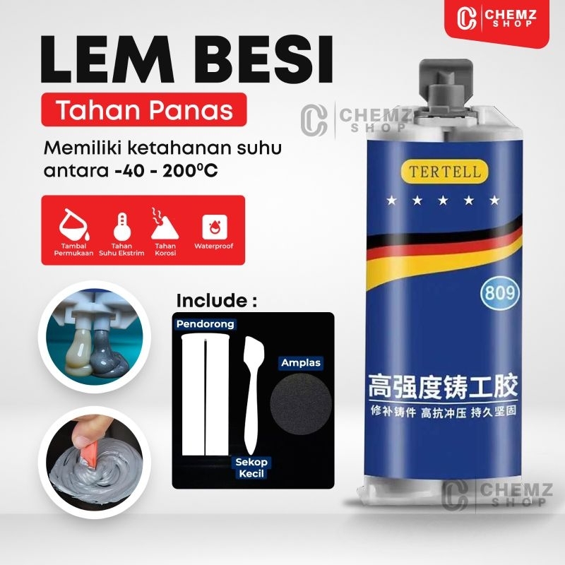 {FREEONGKIR} GAN LEM BESI THAILAND SUPER KUAT TAHAN PANAS LEM SERBAGUNA LEM AB EPOXY KUAT PENAMBAL