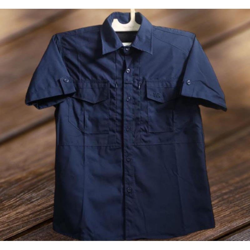 Kemeja Tactical Lengan Pendek / Kemeja WR Taktikal