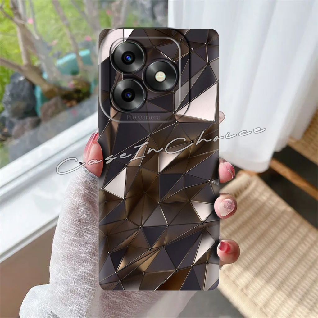 case hp itel s23 plus terbaru motif aesthetic abstrak black hitam art kartun putih streetwear hypebe