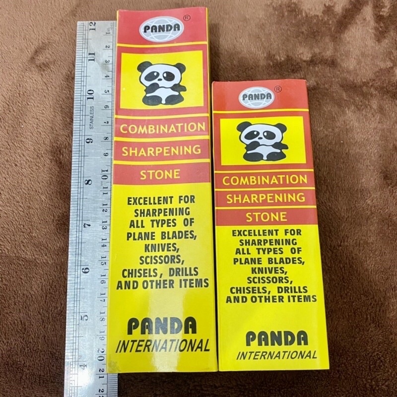 Batu asah merk panda / batu Asahan cap panda / batu asah pisau / batu asah gunting
