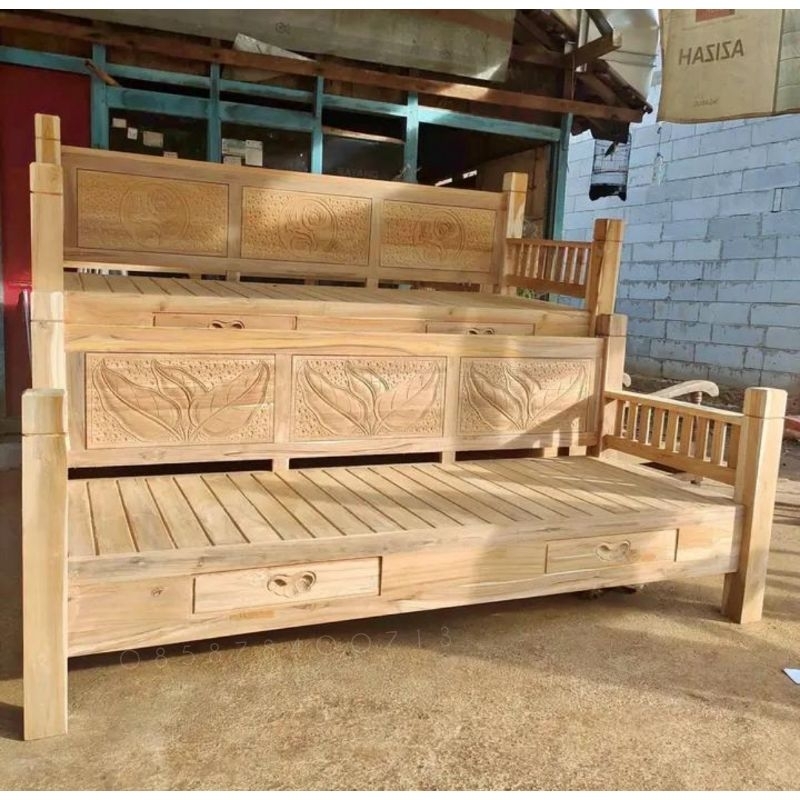 COD !! Kursi Bangku bale bale minimalis Full Kayu Jati bangku santai minimalis kursi santai Jati kur