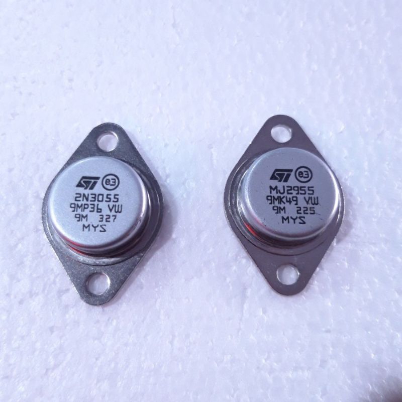 TRANSISTOR TR JENGKOLAN 2N3055 MJ2955 ST