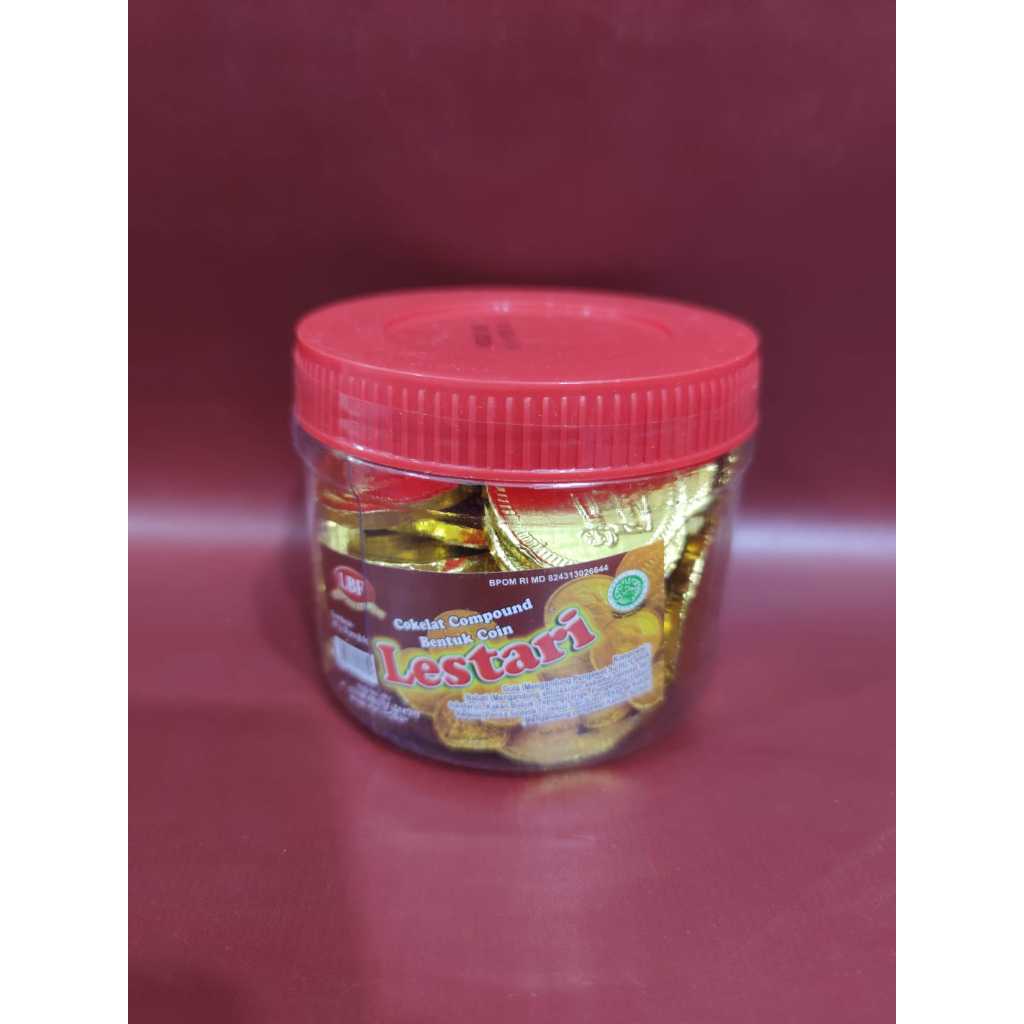 

LBF Lestari Cokelat Bentuk Coin 300G