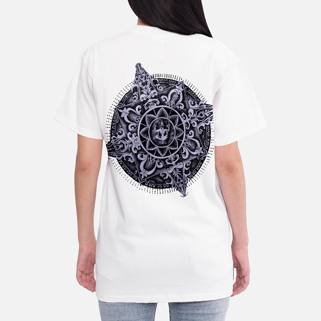 sarwan celenk kaos soft suryo mojo tanpa jahitan samping