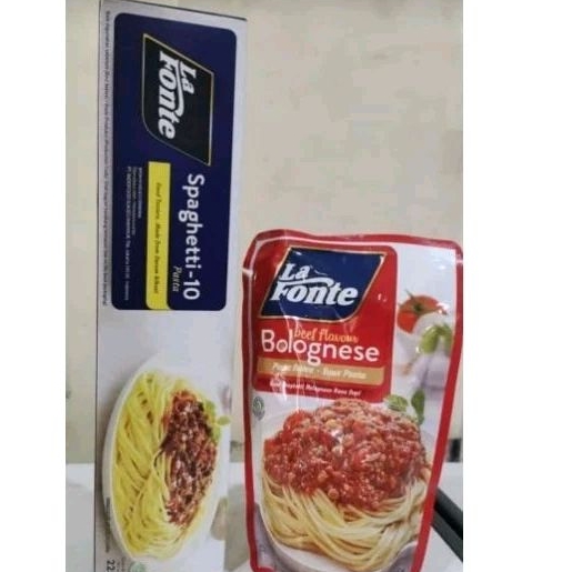 

PAKET SPAGETI + SAUCE