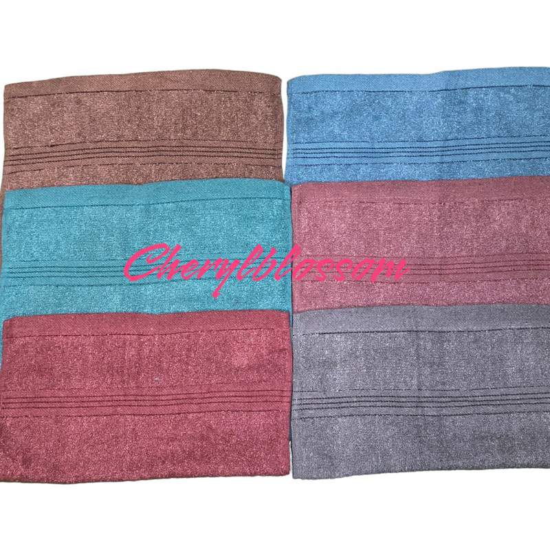 Handuk Muka Sapu Tangan Sport Olahraga 30x30 Katun Premium Tebal