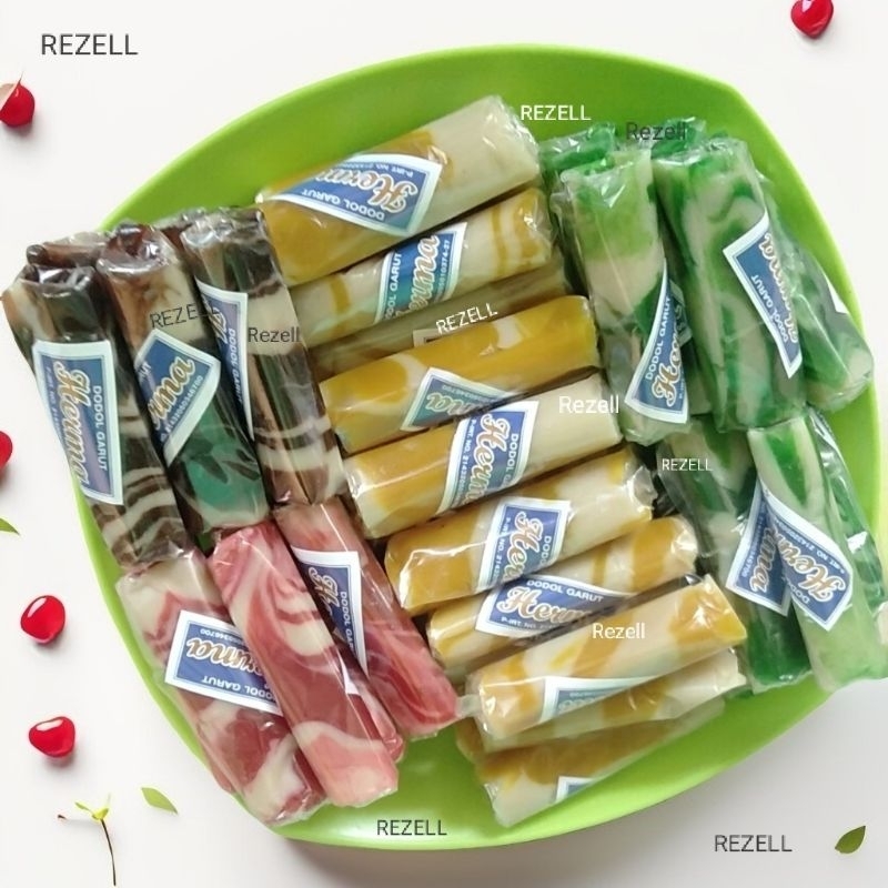 

dodol garut zebra asli 1 kg original warna warni tren snack picnic kiloan campur murah grosir