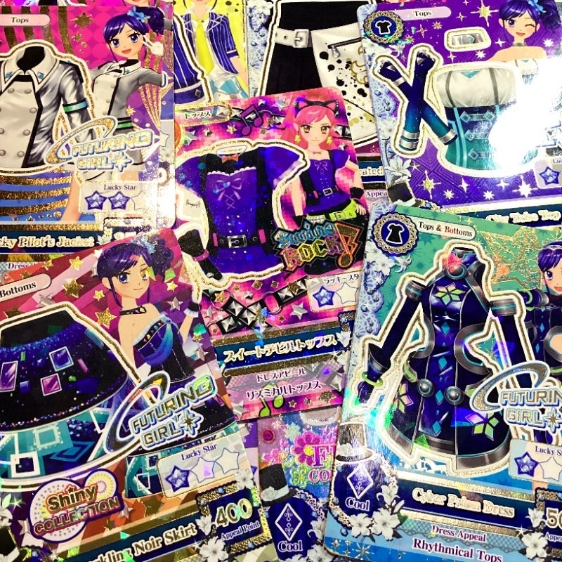 (UBAH KE JNE) Aikatsu Cards/Kartu Cool Type Premium/Rare/Normal/PR Futuring Girl & LoLi GoThiC & Swi