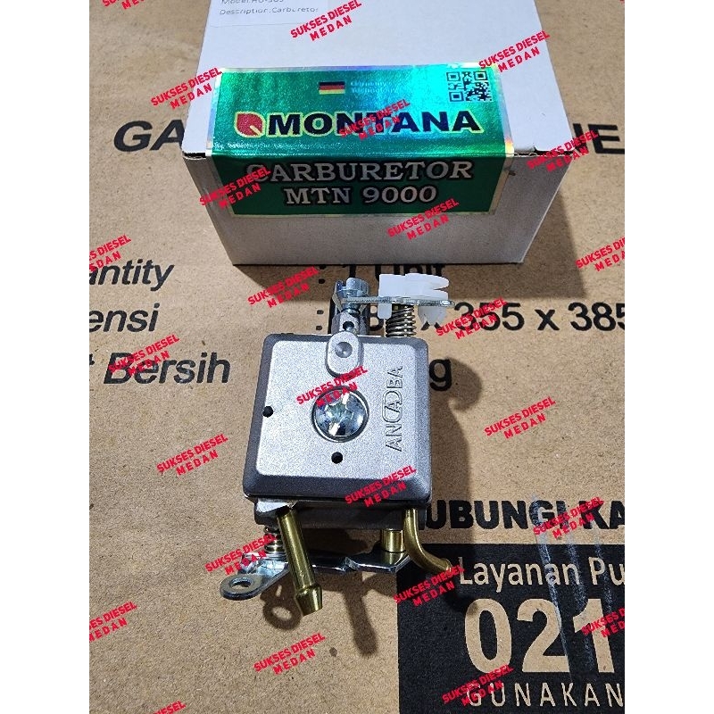 Montana 9000 MT9000 Carburator Karburator Chainsaw Senso Sinso Gergaji Mesin Original
