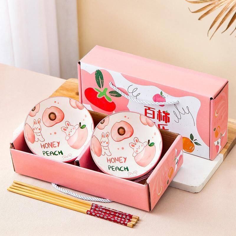 

Mangkok Hampers 2 Pcs / Mangkok Set Jepang Isi 2 / Souvenir Mangkok Keramik Gift Box / Hampers Parcel Set Mangkok Keramik dan Sumpit / Hampers Japanese Bowl