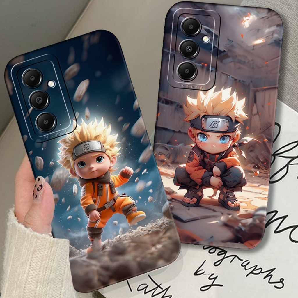 SAMSUNG A15 4G MOTIF Miniatur Anime Naruto Lucu Keren Kekinian - Case Hp - Case kekinian - Case Sams