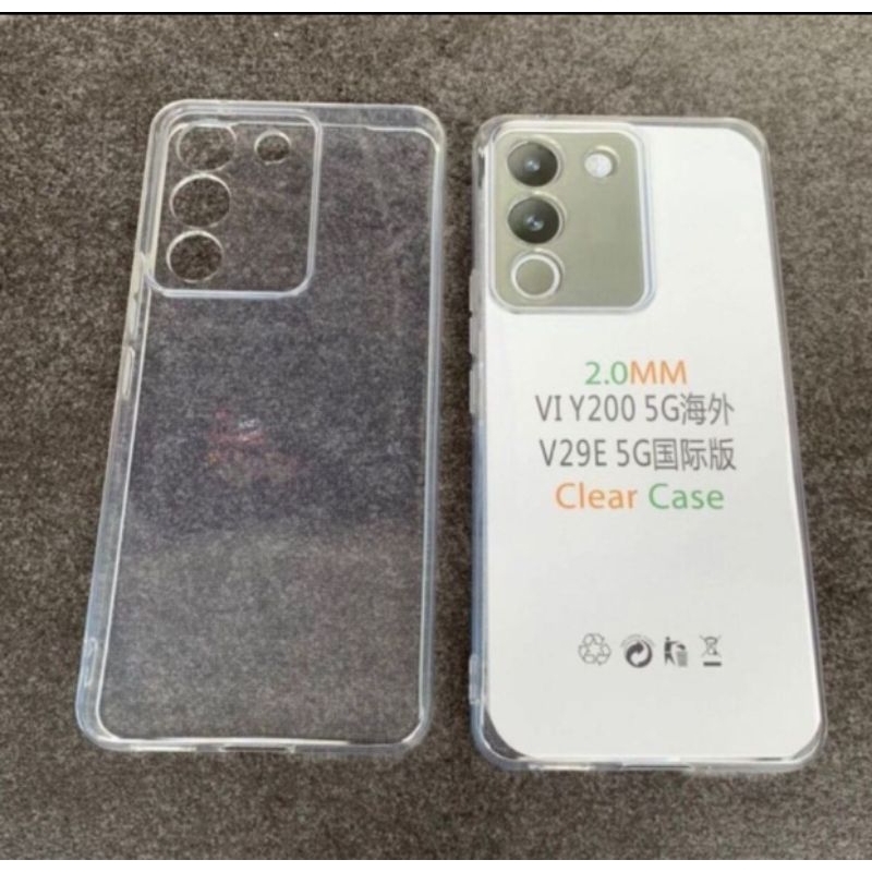 Silikon Case Vivo 29E 5G Transparan TPU Bening Tebal 2.0mm